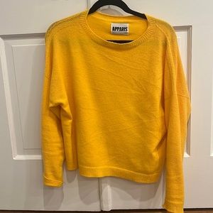 APPARIS YELLOW SWEATER